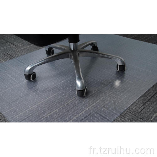 tapis de chaise de bureau en relief en relief sans glissement